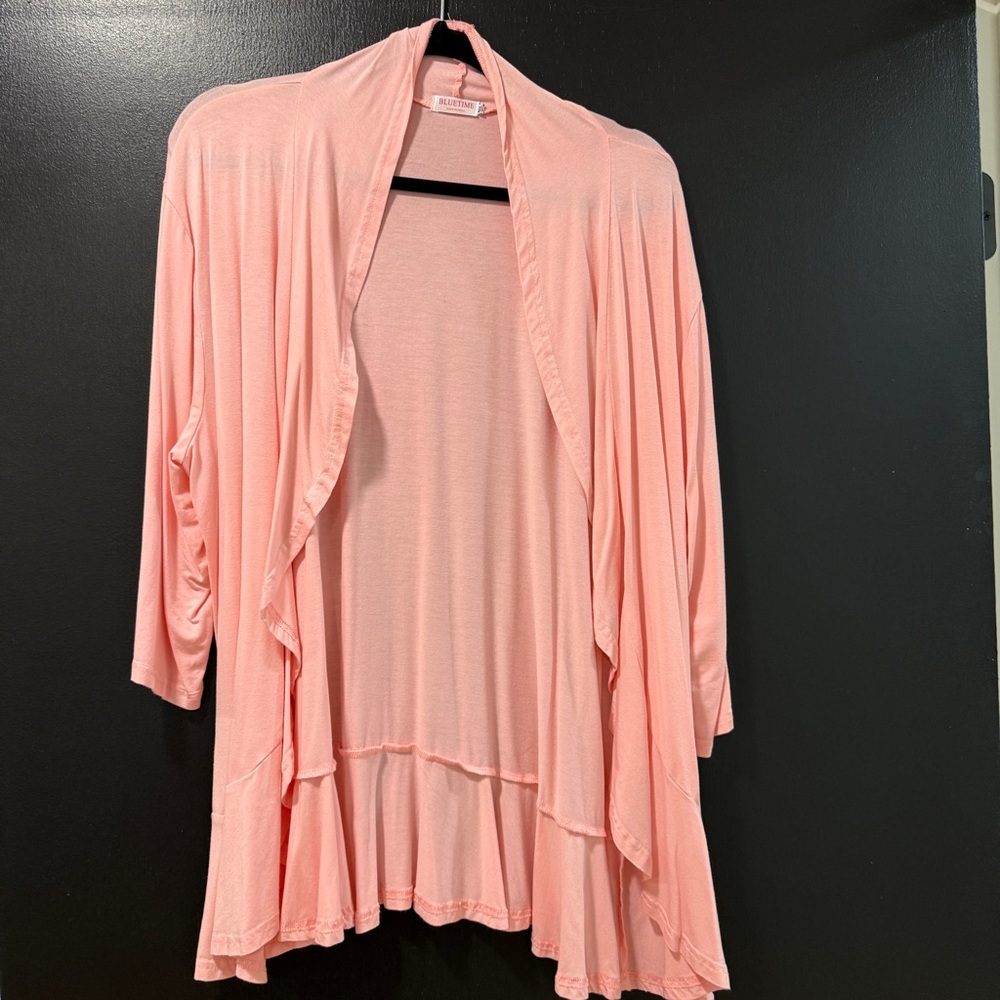 Bluetime Soft Pink Cardigan
